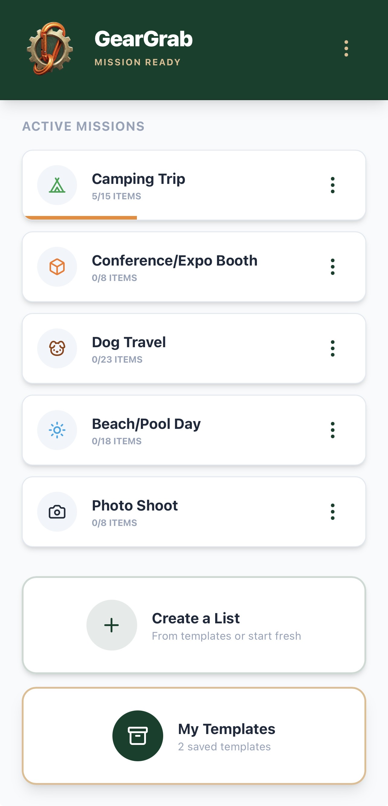 GearGrab App Screenshot